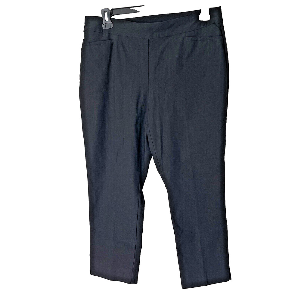 Chico’s So Slimming Brigette Slim Crops - Chico’s Sz 2 (12) - Rayon Blend